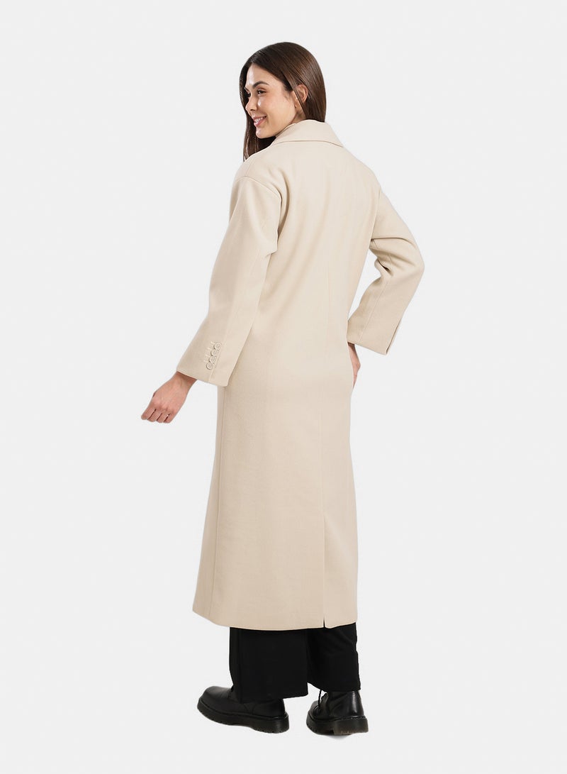 Clue Midi Coat With Notch Collar - Image 4